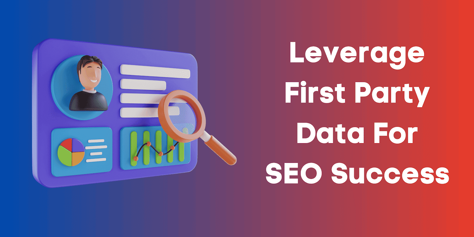 Use your visitor data to your advantage to achieve big sucess with SEO.
