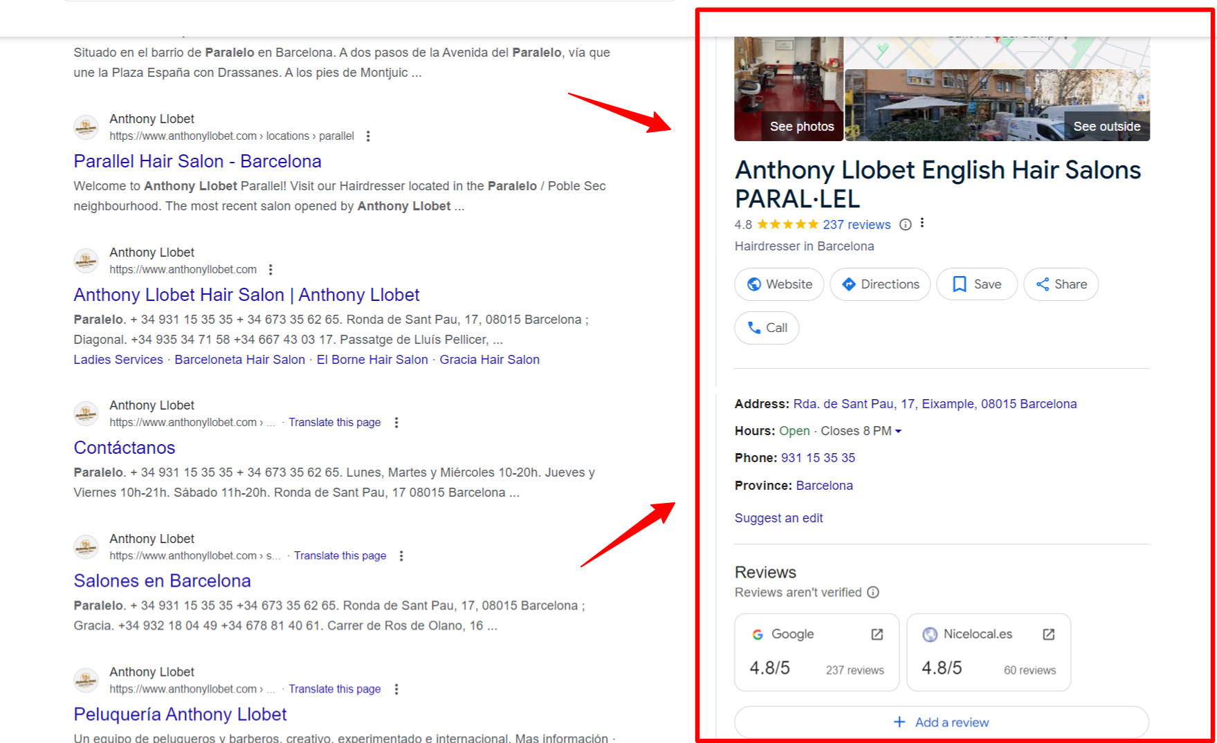 local business SEO information