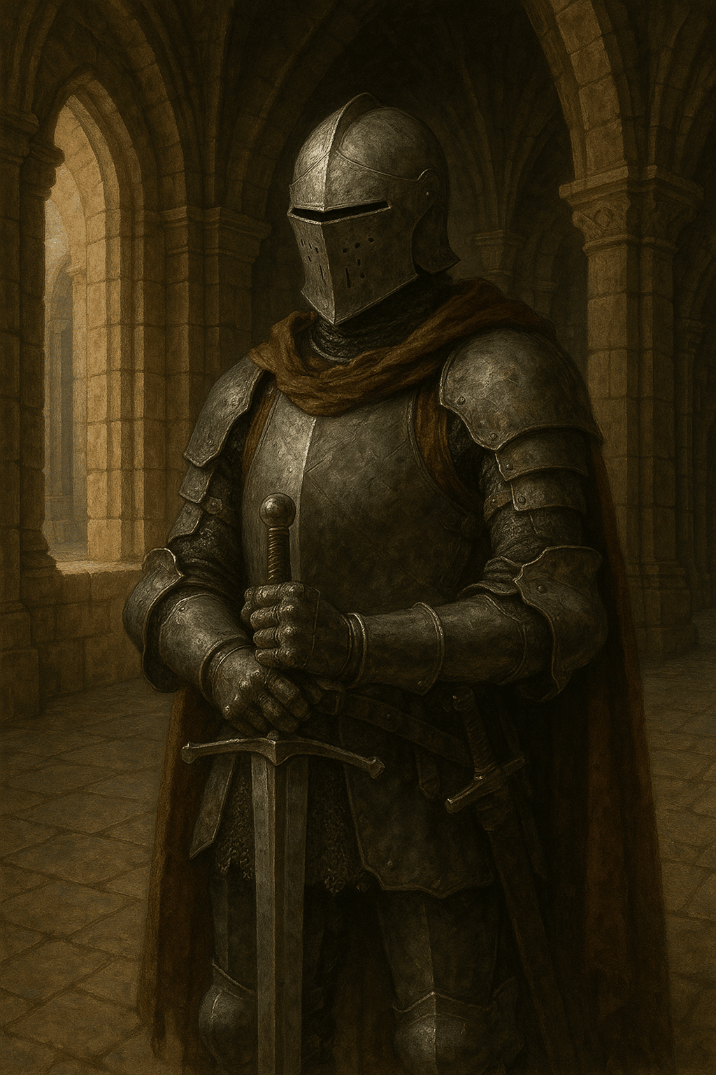 Knight in castle example